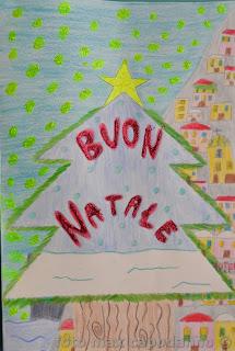 BUON NATALE Positano dagli alunni delle medie