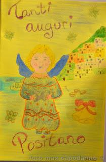 BUON NATALE Positano dagli alunni delle medie