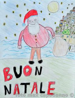 BUON NATALE Positano dagli alunni delle medie