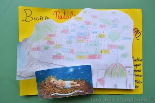 BUON NATALE Positano dagli alunni delle medie