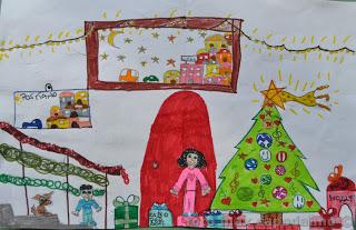 BUON NATALE Positano dagli alunni delle medie