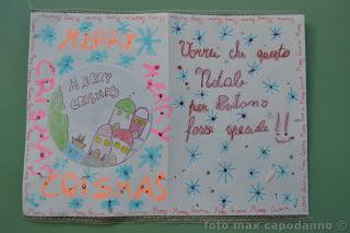 BUON NATALE Positano dagli alunni delle medie