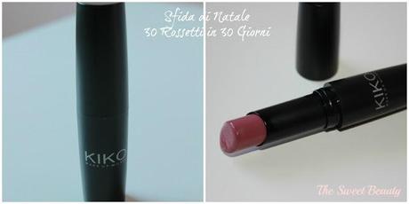 SFIDA DI NATALE: 30 ROSSETTI IN 30 GIORNI #07 KIKO ULTRA GLOSSY STYLO N. 813