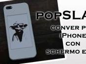 popSLATE: cover iPhone secondo schermo posteriore e-ink