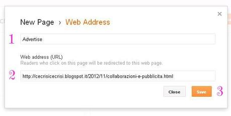  Post, blogger, creare una pagina, create new page in blogger, risorse blog, modifica il tuo blog, migliora blog 