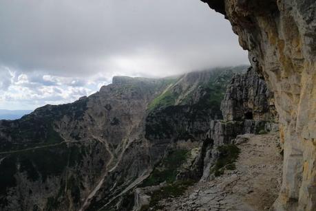 Valli del Pasubio, è crollato  un pilastro del Cornetto