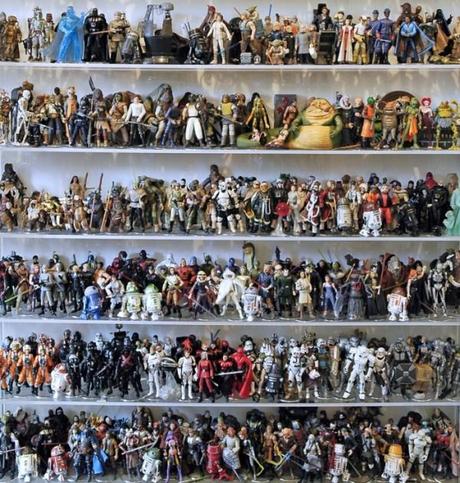 Una super vendita di 1.950 action figure di Star Wars