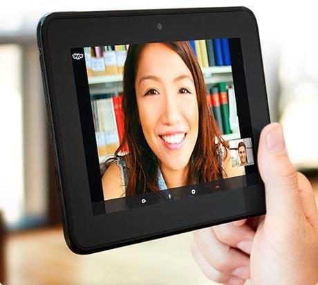 Kindle Fire Hd funzione Skype