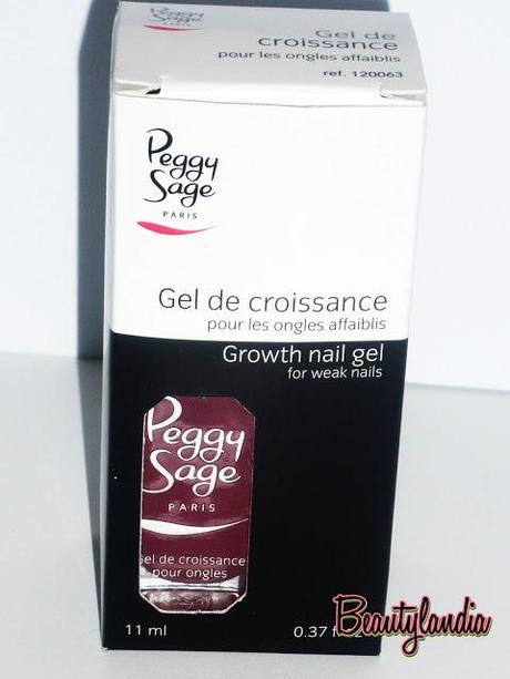 PEGGY SAGE - Gel di crescita per unghie deboli-