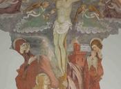 passi dalle terre emiliane recuperato antico affresco della Crocifissione