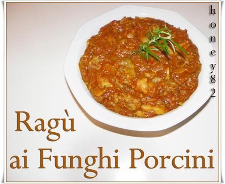 RAGù AI FUNGHI PORCINI