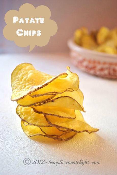 Patate chips light