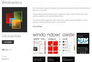 Migliore user experience e implementazione per i nuovi device Windows Phone8