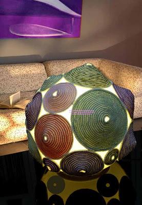 Crochet: Lamp Design in partenza per Dubai!