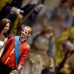 Kate e William statuine al presepe napoletano 012