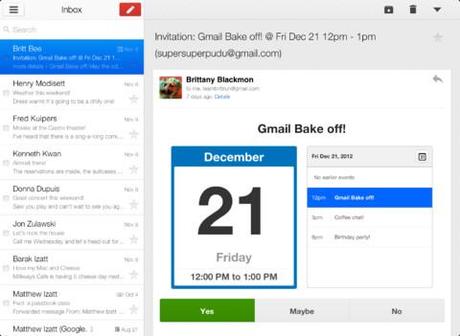 Google aggiorna Gmail (v. 2.0) iOS, ora con account multipli ed integrazione di Google+