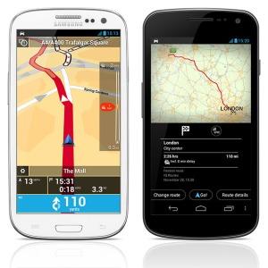 TomTom 1.1 sugli smartphone Android