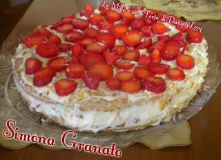 MILLEFOGLIE CREMA CHANTILLY E FRAGOLE