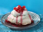 Piccole pavlova alla melagrana