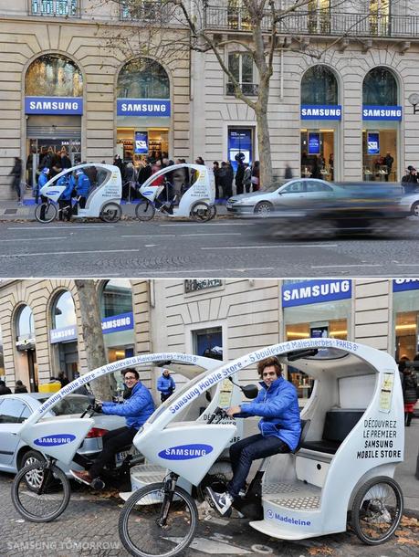 Primo Samsung Store a Parigi