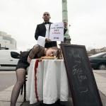 Peta protest against fois gras01