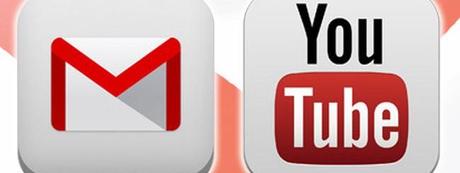 Gmail e YouTube per iOS aggiornati