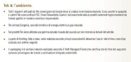 TEK ITALY: Presentazione & Codice Sconto per voi!