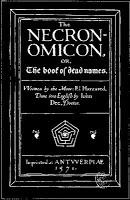 H. P. Lovecraft – Mitologia dei Grandi Antichi, Cthulhu e il Necronomicon – P.2