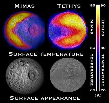 Mimas_Tethys_Temperature_Cassini