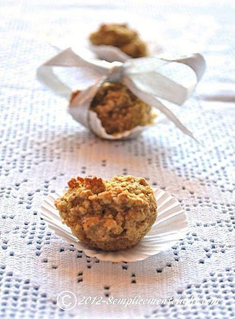 Dolcetti senza glutine con zucca e mandorle