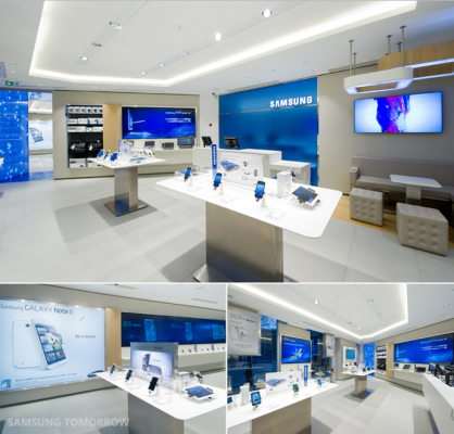 Dopo gli Apple Store arrivano anche i Samsung Mobile Store