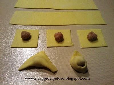 RICETTE DI PASTA FRESCA ... TORTELLINI ... IN BRODO ...