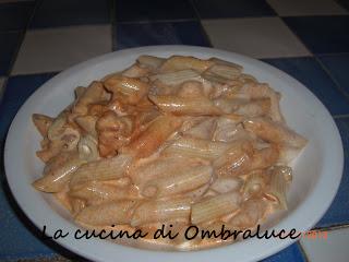 Penne con pancetta e panna ... montata