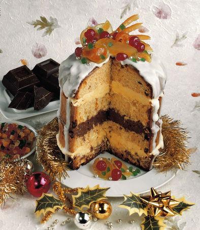 Italian food Christmas in Italy
