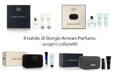 Profumi Natale 2012: Giorgio Armani Parfums propone 4 cofanetti regalo. Scoprili tutti!