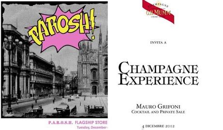 Grifoni Champagne Expirience + P.A.R.O.S.H. flagship store opening party