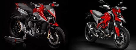 MV Agusta Rivale contro Ducati Hypermotard, vota la tua preferita!