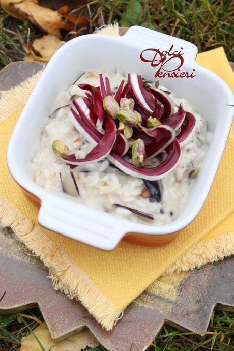 RISOTTO RADICCHIO, TALEGGIO E PISTACCHI (3)+