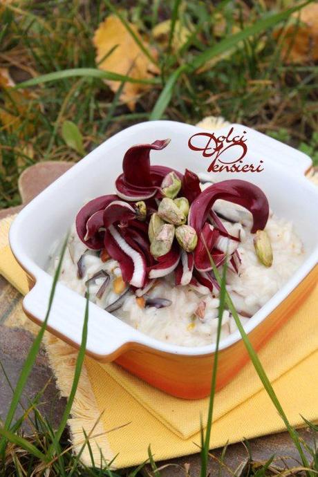 RISOTTO RADICCHIO, TALEGGIO E PISTACCHI (30)+