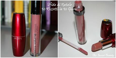 SFIDA DI NATALE:30 ROSSETTI IN 30 GIORNI #11 PUPA VOLUME N. 100 + KIKO EXTRA VOLUME LIPGLOSS N. 09