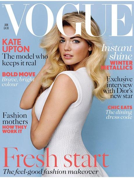 Cover Girl// Le curve di Kate Upton sulla cover di Vogue British