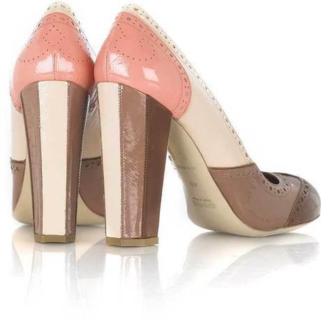 Whish List dal sapore vintage Miu Miu Naplak Patch Spectator Pump back