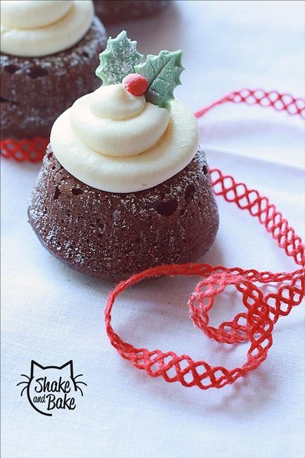 Christmas Cupcakes #2: Choco-Dates