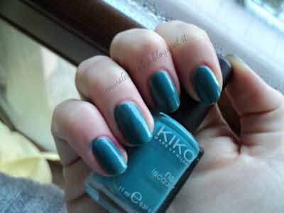 ABC Challenge: T come Turchese, smalto Kiko 387