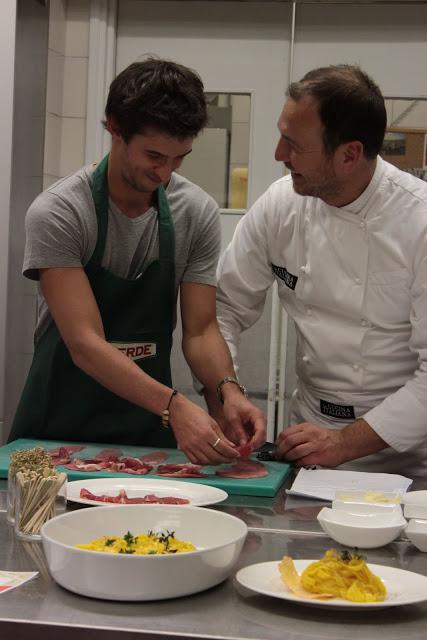 Truffes e una serata a La Cucina Italiana