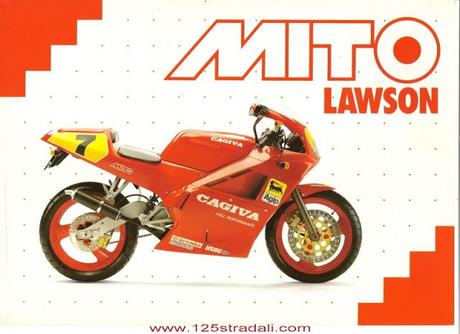 Vintage Brochures: Cagiva Mito Lawson 1991 (Italy)