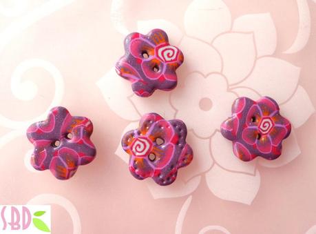 Bottoni in Pasta Polimerica - Polymer Clay Buttons