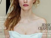 splendida Jessica Chastain posa cover magazine
