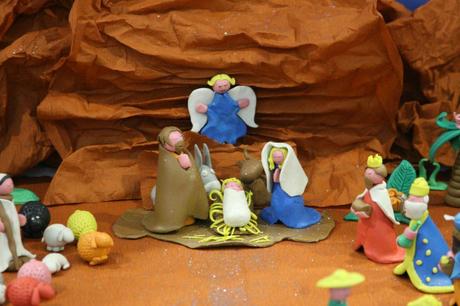 Il presepe di plastilina