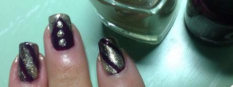 #25 Nac Christmas edition: elegant nail art